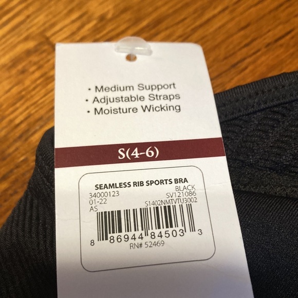 🌸NWT SOFIA VERGARA Seamless Sports Bra - size Small 4-6 - Picture 13 of 13